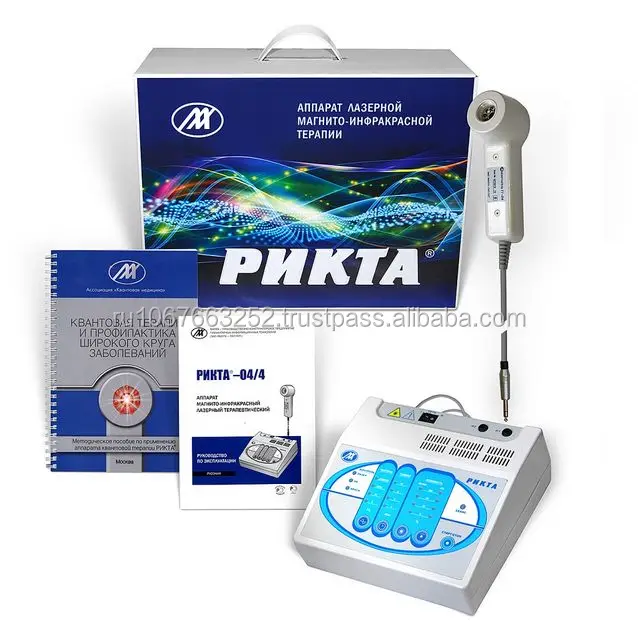 
THE PORTABLE DEVICE IS POLYFACTORIAL QUANTUM THERAPY RIKTA 04/4 (LLLT) 