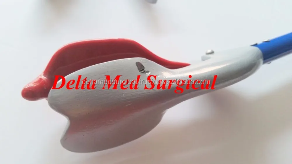 Professional Snake Catcher Stick - Blue and silver From Delta Med Surgical