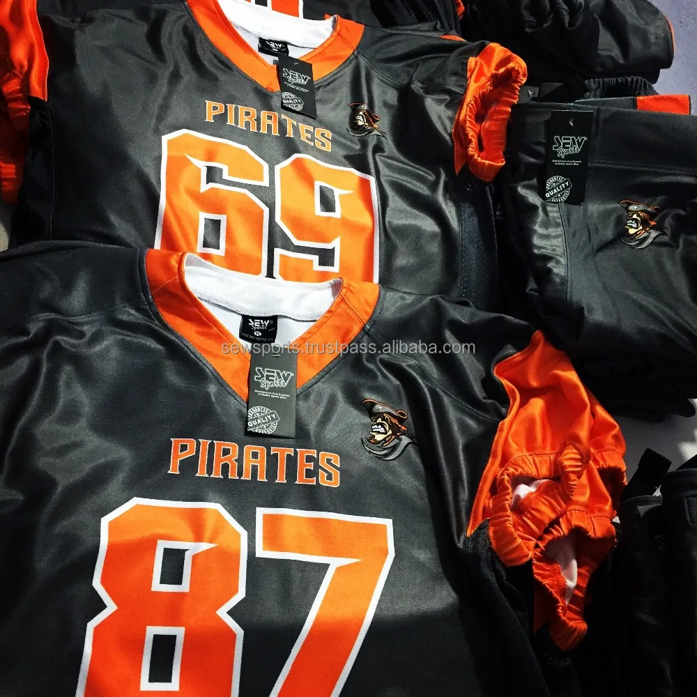 Elite Custom American Football Uniforms High Quality Performance Double-Stitched Sublimated Team Spirit Sets Unified Strength