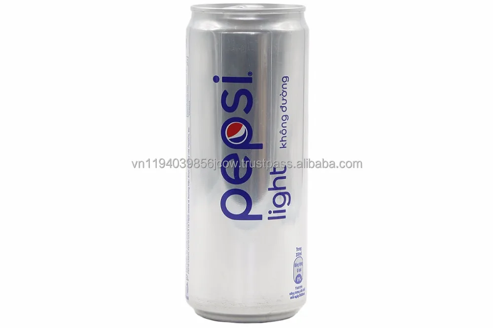 
Pepsi LIGHT soft drink in can 330 ml FMCG product 