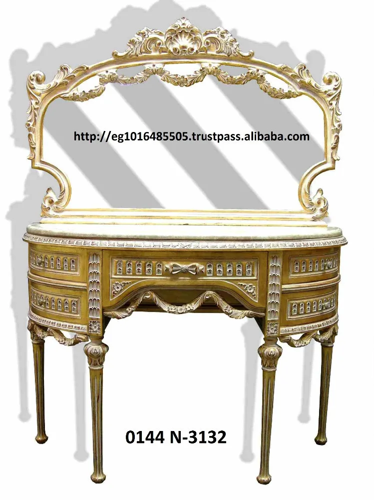 
carved console table 