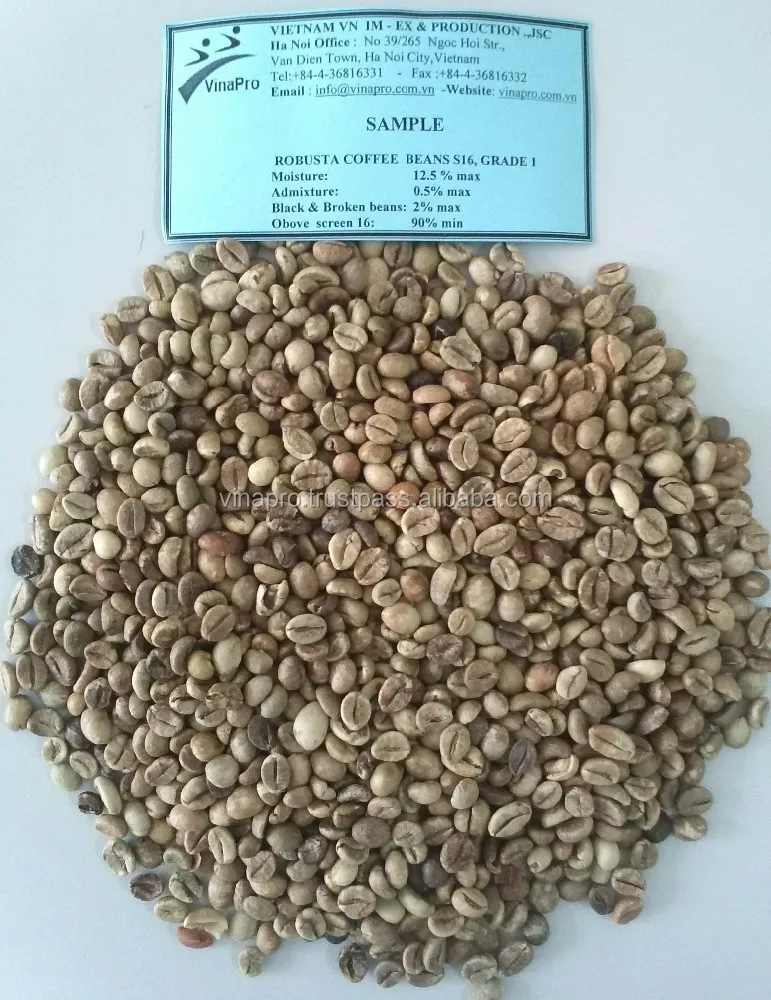 ROBUSTA COFFEE BEANS, HIGH QUALITY GOOD PRICES