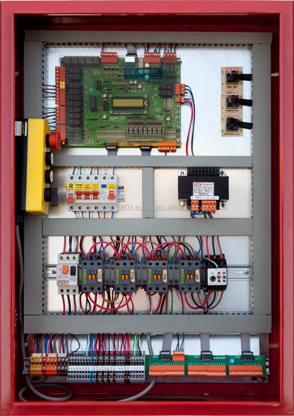 ELEVATOR CONTROL PANEL AND CARDS
