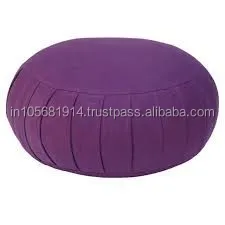 Zafu Cushion For Yoga Meditation Postures With Washable Outer Cover Best Quality Cushion Buy at Minimal Price