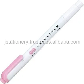 Various and Popular highlighit ballpoint pen eraser with various use made in Japan