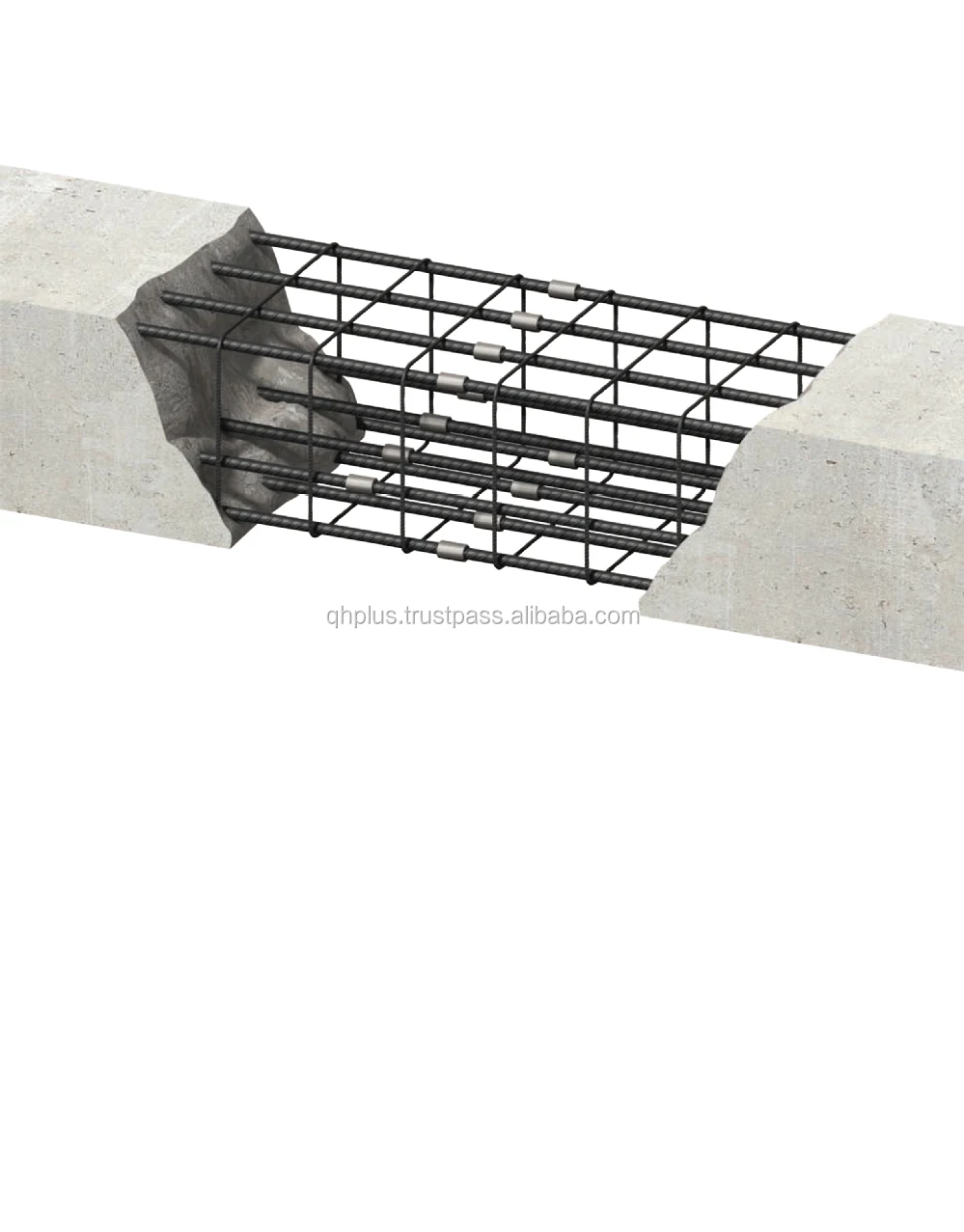 Rebar Coupler as threaded connectors for reinforcing bars