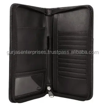 
Traveller wallets and Waiter wallets in genuine leather 