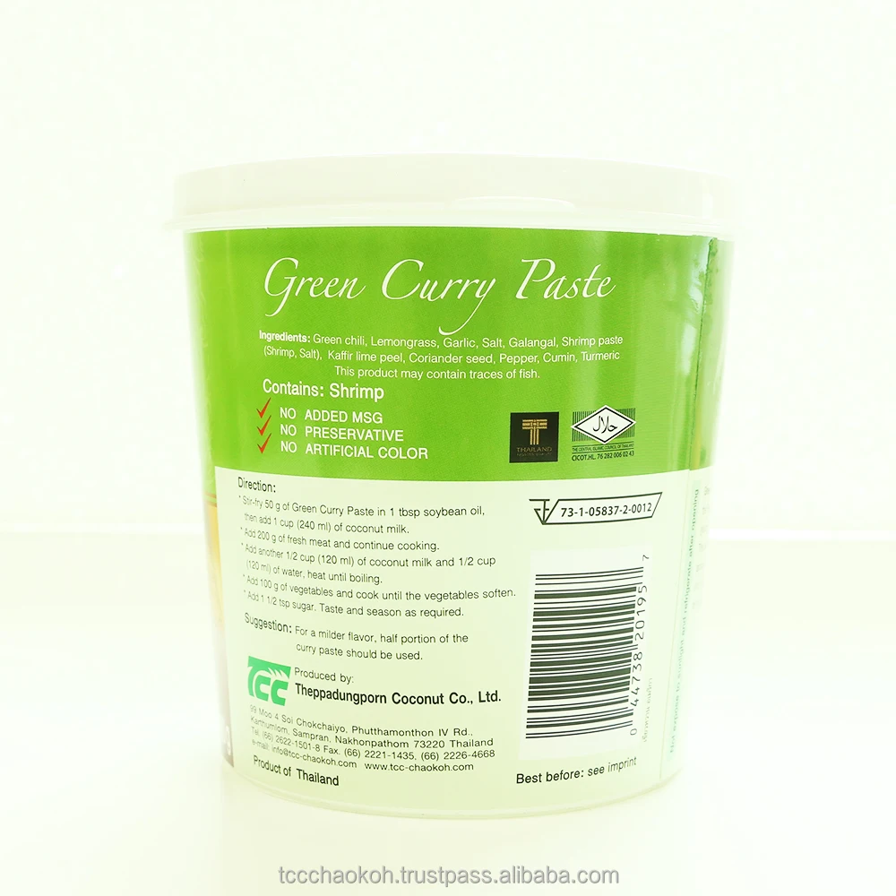 
MAE PLOY Green Curry Paste (1000 g) 