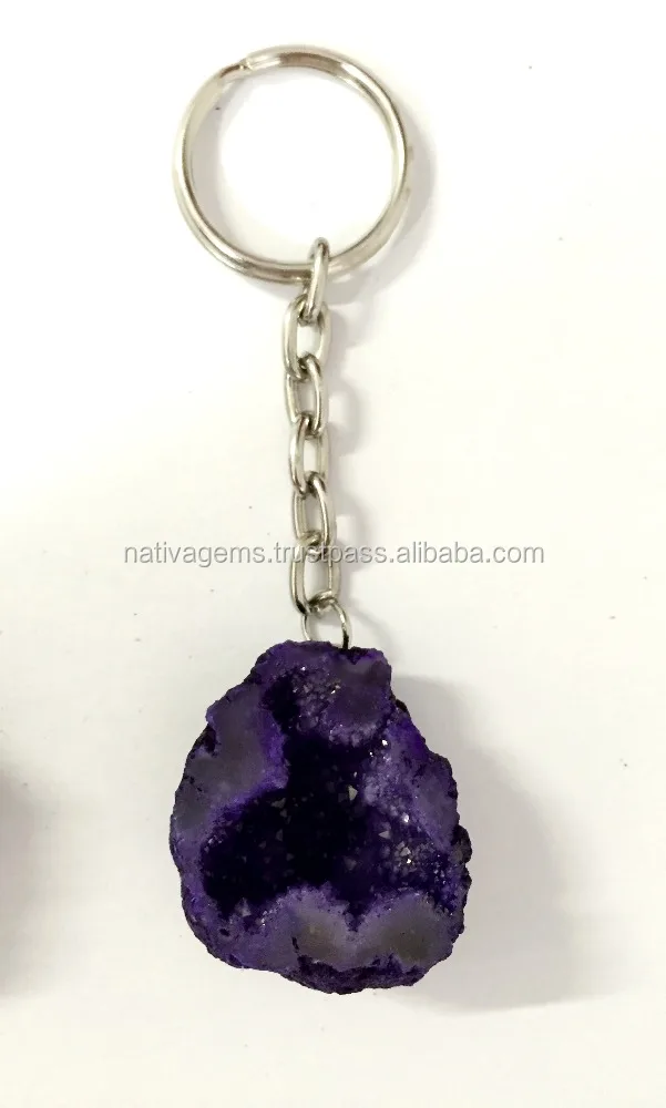 BRAZILIAN STONE KEYCHAINS