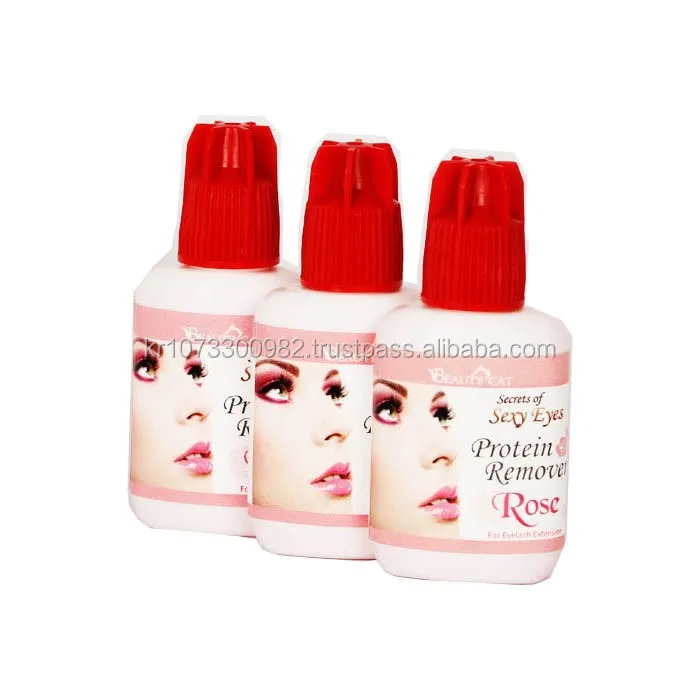 Protein Remover for Eyelash Extension / Beauty Cat Rose Protein Remover