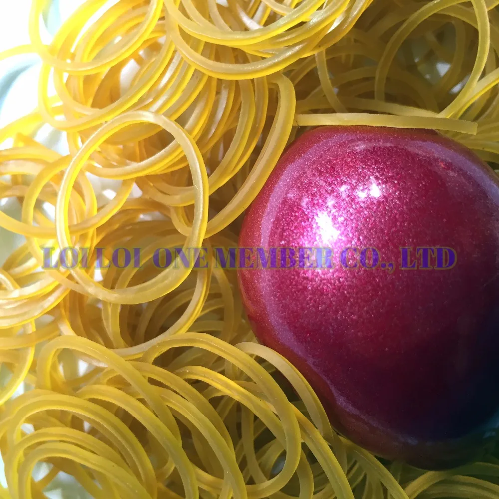 Vietnam 100% Rubber content Natural rubber band from manufacturer / Factory directly sell elastic honey rubber band Transparent