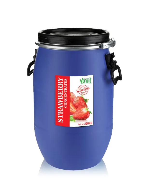 200kg Grape Juice, Grapefruit Juice, Strawberry Juice Concentrate by VINUT Beverage Manufacturers Vietnam