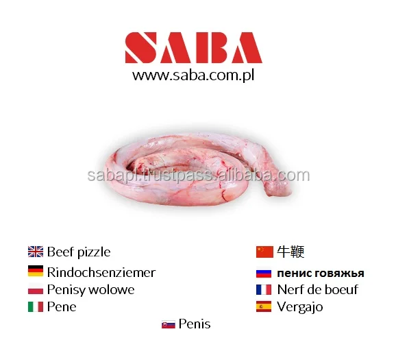 Frozen Beef Pizzle Beef Penis For Sale Cheap Price Poland