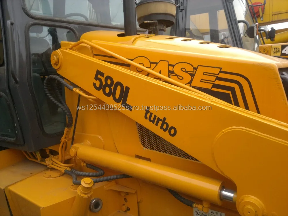 Almost New Used Case 580 Backhoe Loaders for sale/Few working hours 580Lbackhoe loaders in Shanghai China