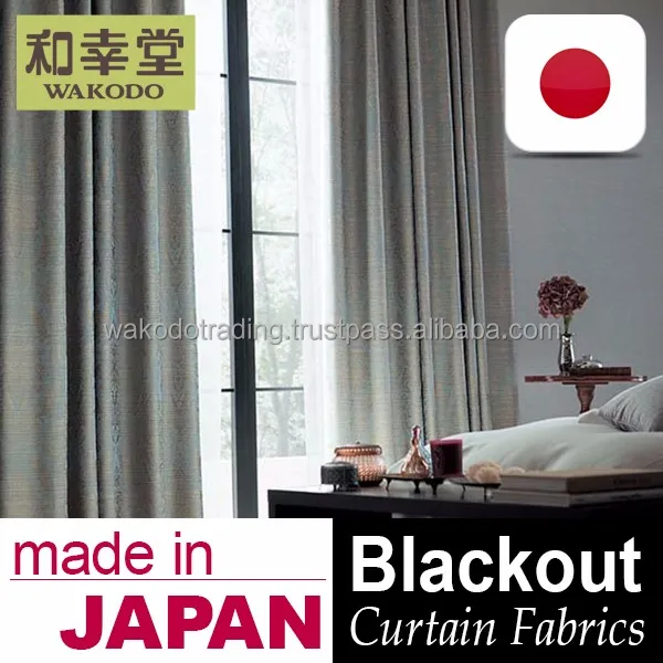High Quality and Made in Japan black out curtain Blackout Curtain Fabric