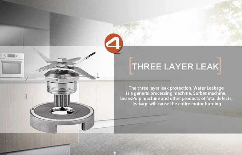 
2200 Watts Countertop Blender coconut ice /vegetable /fuirt juicer blender 