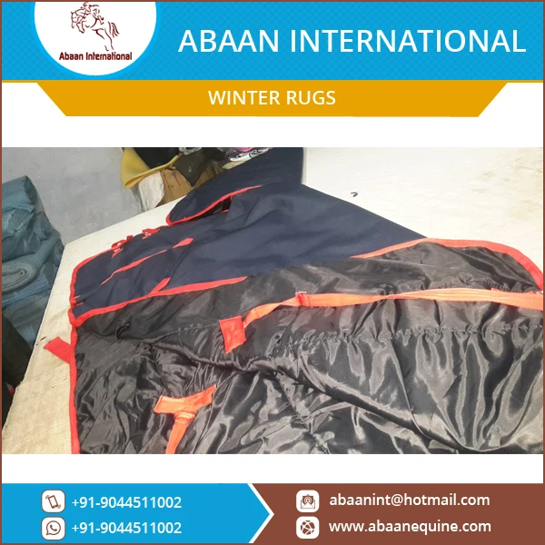 1200 Denier Outer Shell Horse Winter Rug with Adjustable Twin Chests