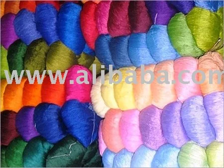 Шелковый пряжа