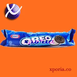 OREO Biscuit Sandwich VANILLA CREAM 137gr | Indonesia Origin | Cheap popular chocolate cookies with cream filling