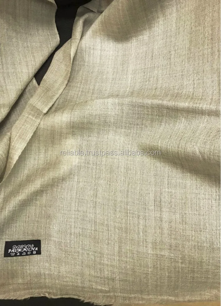 Pashmina Wool Cashmere Wool Scarf in diamond weave