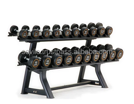 Neoprene Dumbbell Set with rack