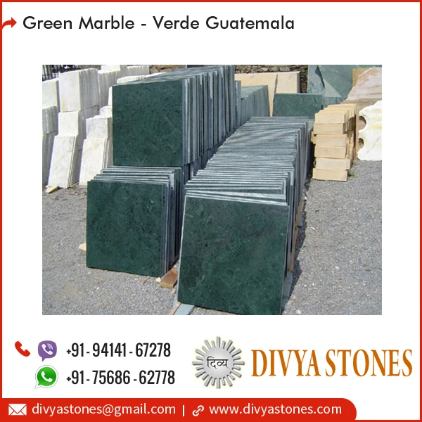 
Marvelous Looking Premium Quality Verde Guatemala Green Marble Leading Supplier From India At Less Price 