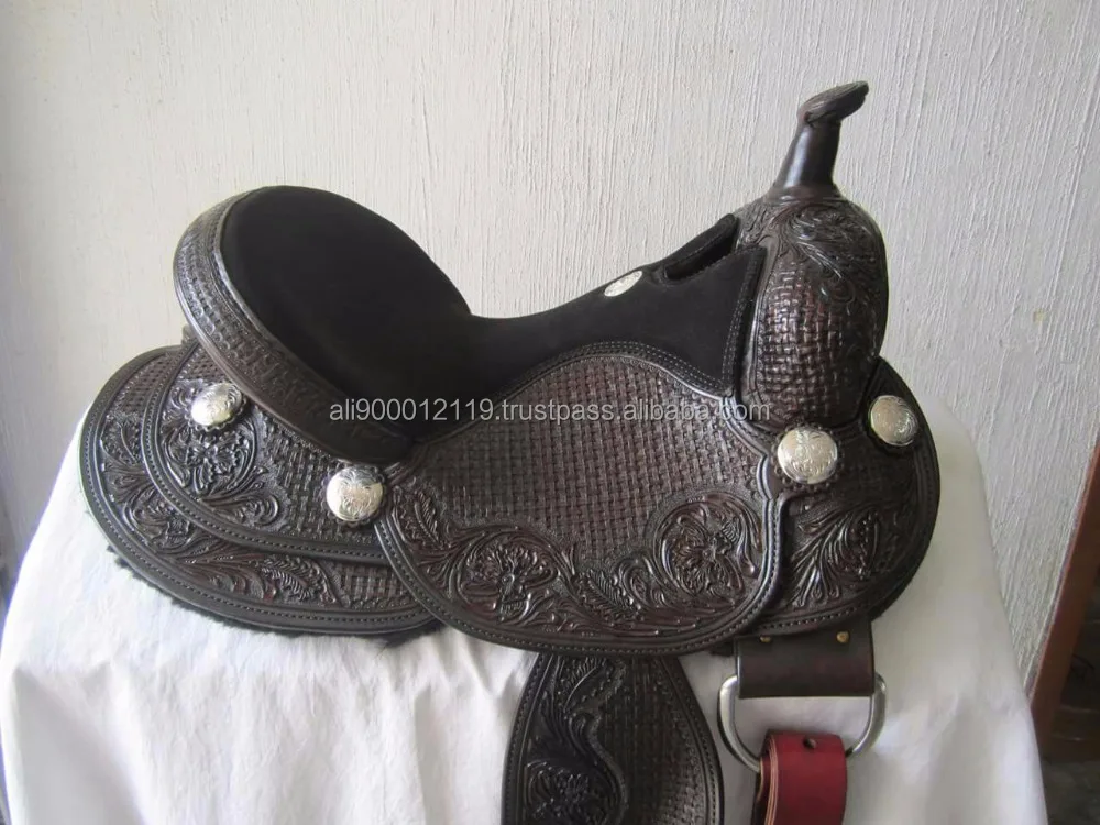
Roping Western Saddle leather western saddle 