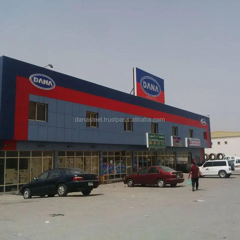 Al Ain UAE Colored Steel Construction Fencing Hoarding Manufacturer- DANA STEEL