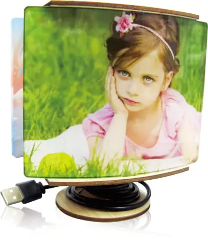 
 Сублимационный акриловый стартовый комплект, индивидуальная настольная Светодиодная лампа для печати с вашей фотографией  