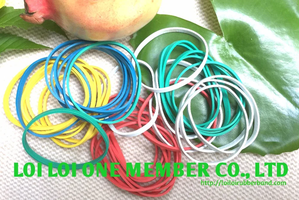 Elastic natural UV rubber band for Agricultural use - Vietnam Factory wholesale Cheap price rubber band high quality thick color