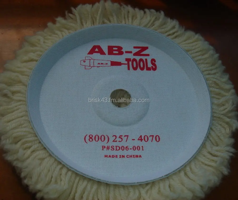 supply good quality of wool pad buffing pad polishing pad