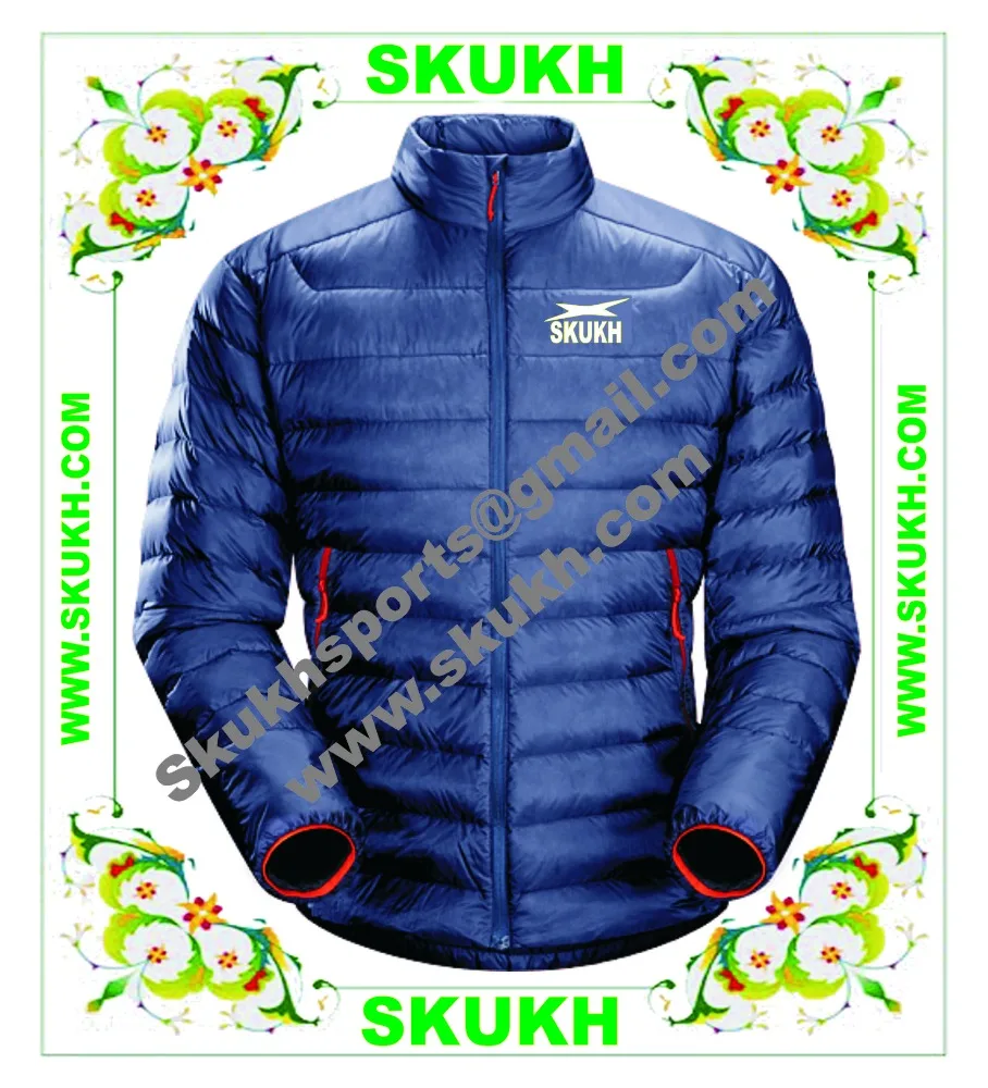 Custom Duck Down Jacket Red Padded Winter Down Coat Goose Jacket Shell Provide Hot in Winter for Hot Selling Breathable Red