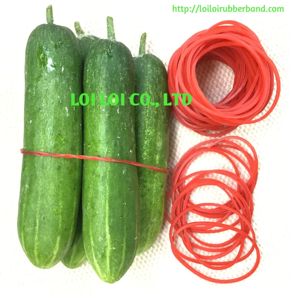 
Hottest natural rubber manufacture in Viet Nam/ Vegetable tying rubber bands 