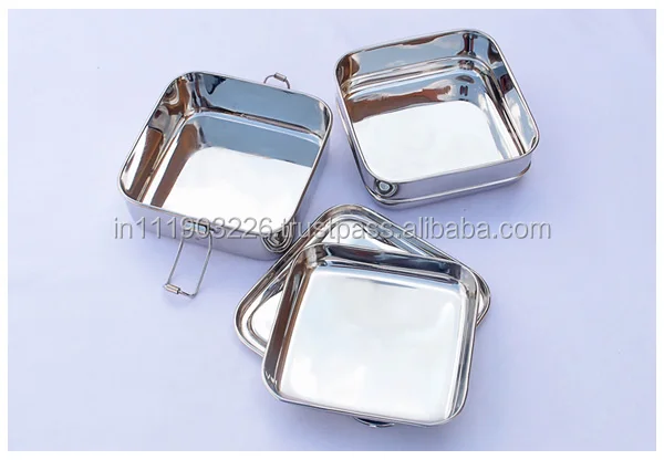 
Leak Proof Best Quality Stainless Steel Lunch Box 