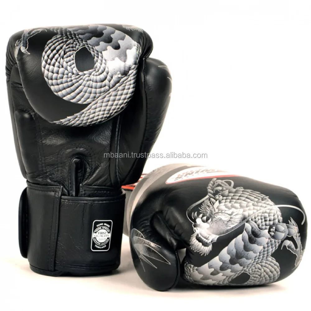 Boxing Gloves special dragon silver