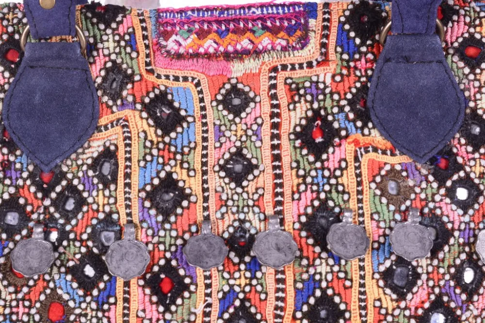 Indian Banjara Gypsy Handbag Women Shoulder Sling Bags Genuine Embroidered Bags