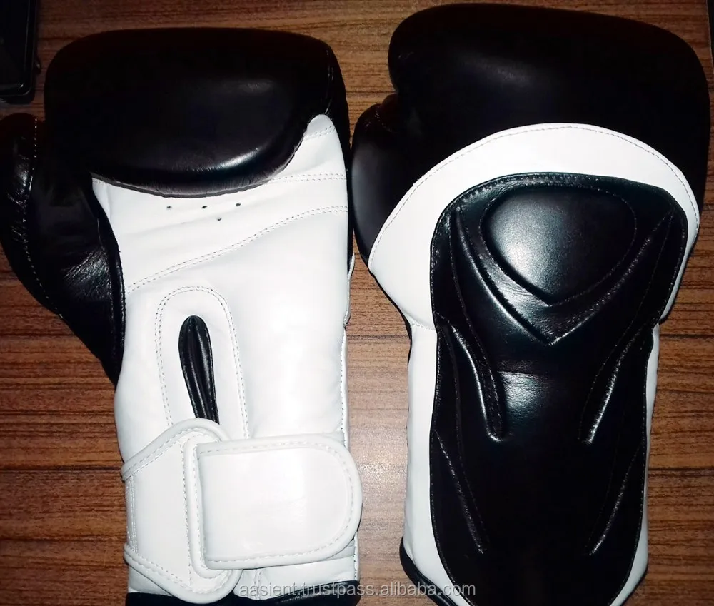 Special Muay Thai Boxing Gloves 12 14 16 oz Black White Red Blue