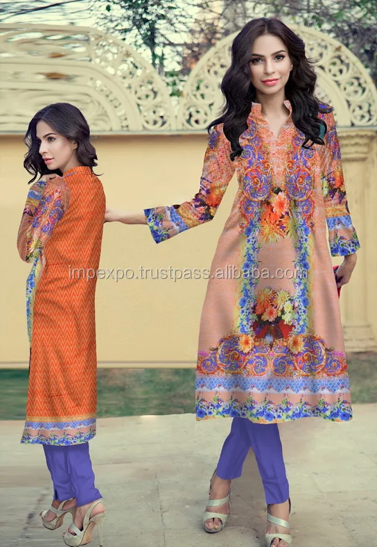 Ladies kurti manufactures in Lahore / latest long kurti designs