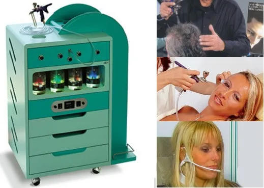 Oxygen facial beauty equipment includes oxygen concentrator portable, cosmetic kit,oxygen jet peel