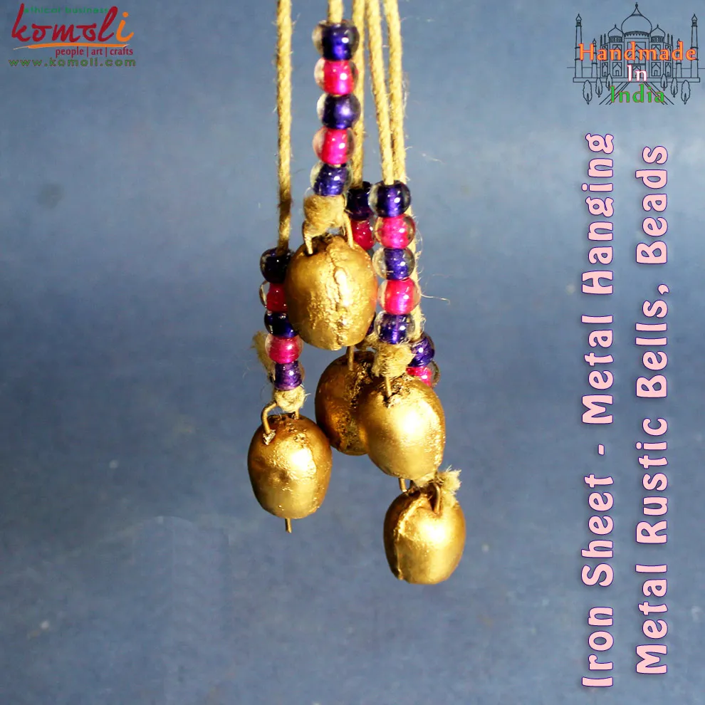  Маленькие Миниатюрные Колокольчики лента-железные колокольчики для украшения дома и сада