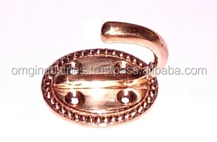 OMG Industries buy brass tie back coat hook tie back hook whole sale products