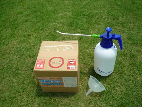 Innovative and High quality nano water repellent for subfloor at construction site made in Japan