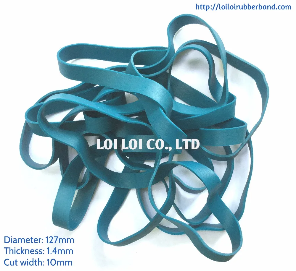 Vietnam wide Natural rubber band for Office use and Industrial - Blue color wholesale high strength natural rubber band big size