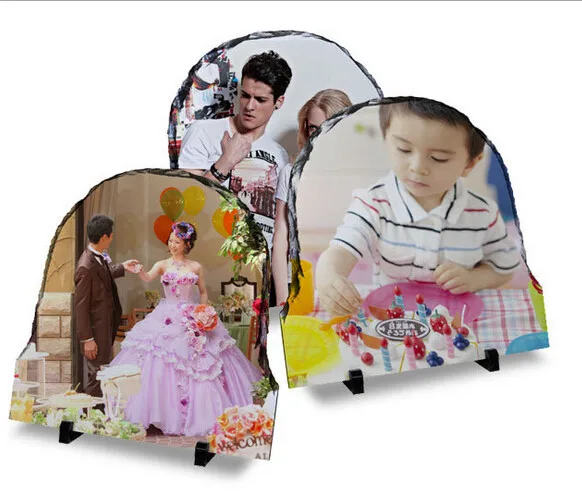 
20x20cm Sublimation Photo Rock Stone for Heat Transfer Heat Resistant Stone Rock Face Stone 