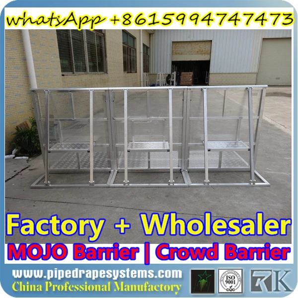 Портативный mojo временные толпы барьер забор