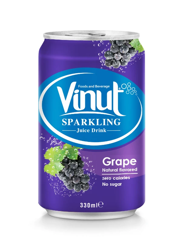 Manufacturers Sparkling guava juice in aluminium can 330ml