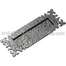 Письмо Плиты/Лоскут с Молотка в Черный Чугун