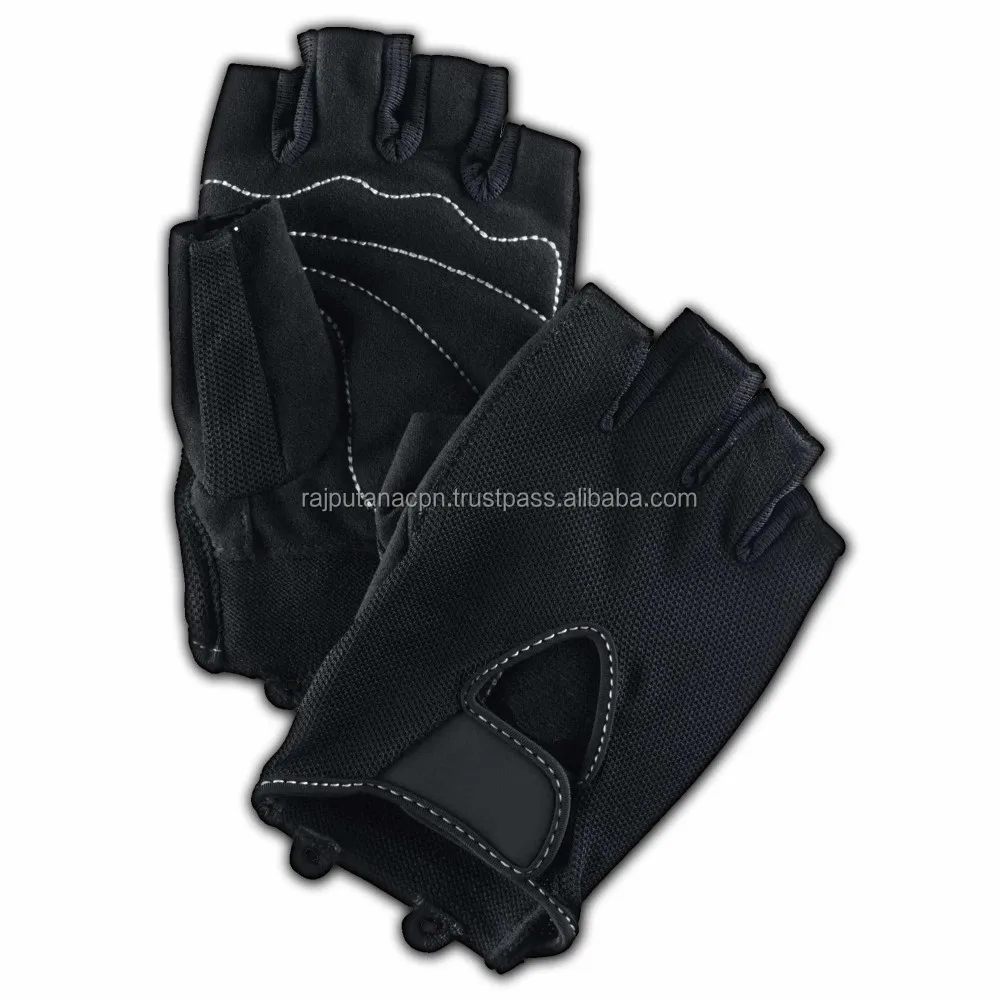 Leather Fitness Gloves For Workout type Sports Gloves Custom Size Logo and Design Weight Lifting Type Body Building & Fitness