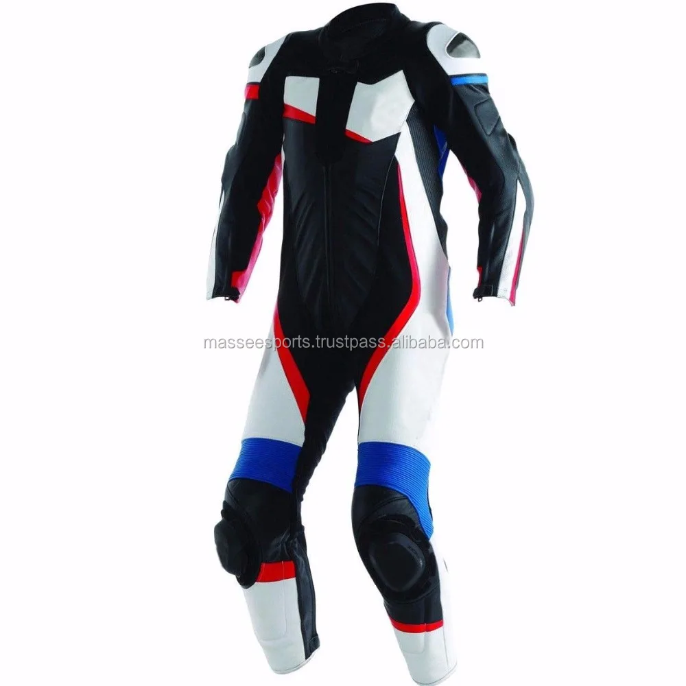High Quality Custom Made Motor Racing Suits of 100 Genuine Leather