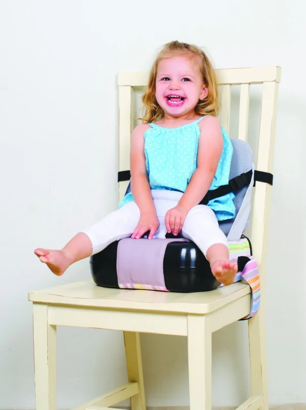 
Booster 2 in 1 - Portable Booster Seat Feeding Chair and Storage Bin Colorful ... 